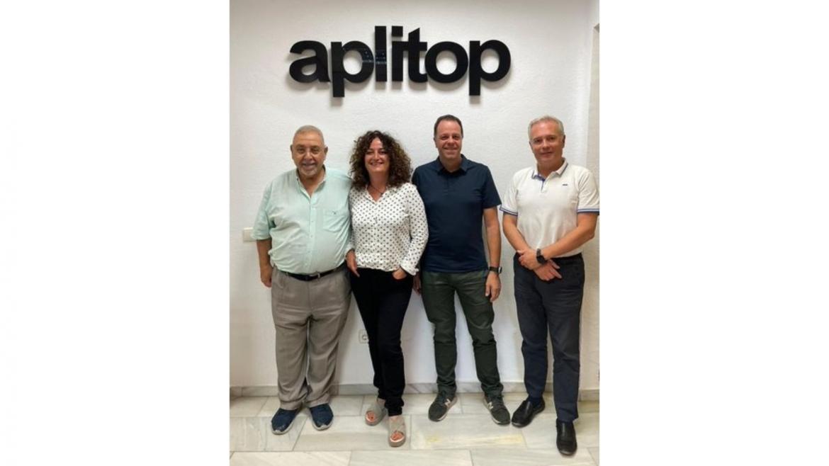 Visita equipo Mendilur a Aplitop